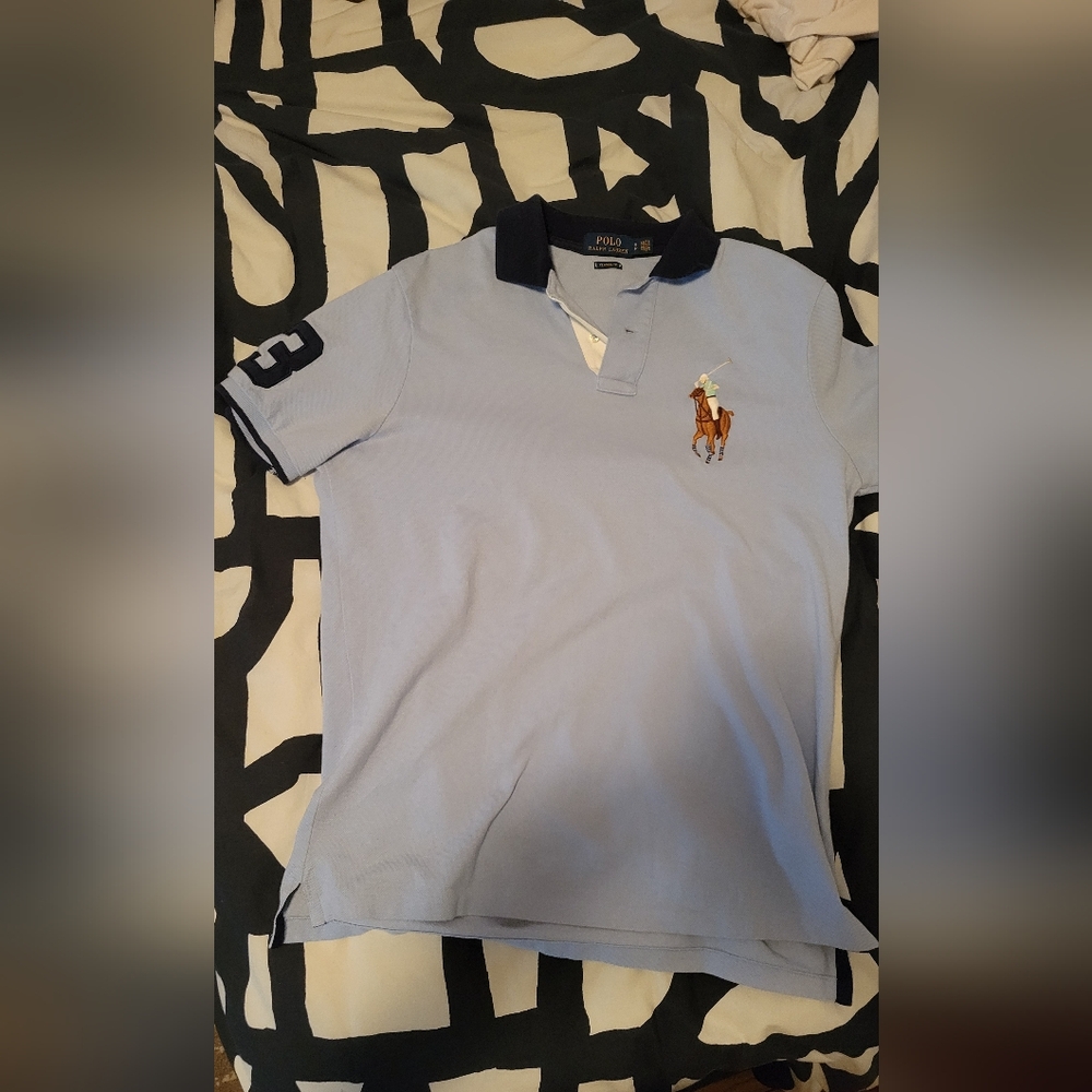 Blue Polo RL Big Pony Shirt